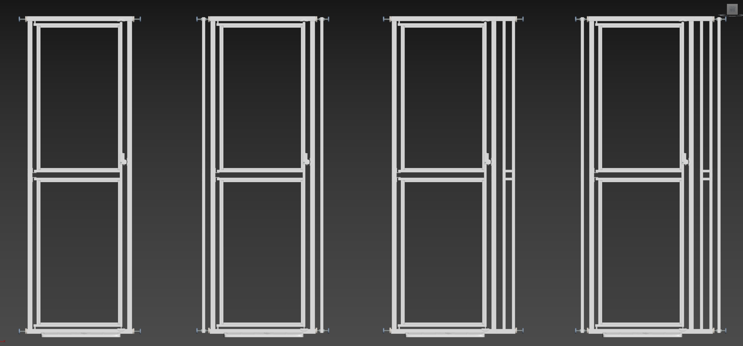 78"Extra Tall Cat and Dog Gate for Doorway,Adjustable 27.5” and 37" Wide,Transparent Full Door Pet, Auto Close No Drilling Cat Proof Safety,White