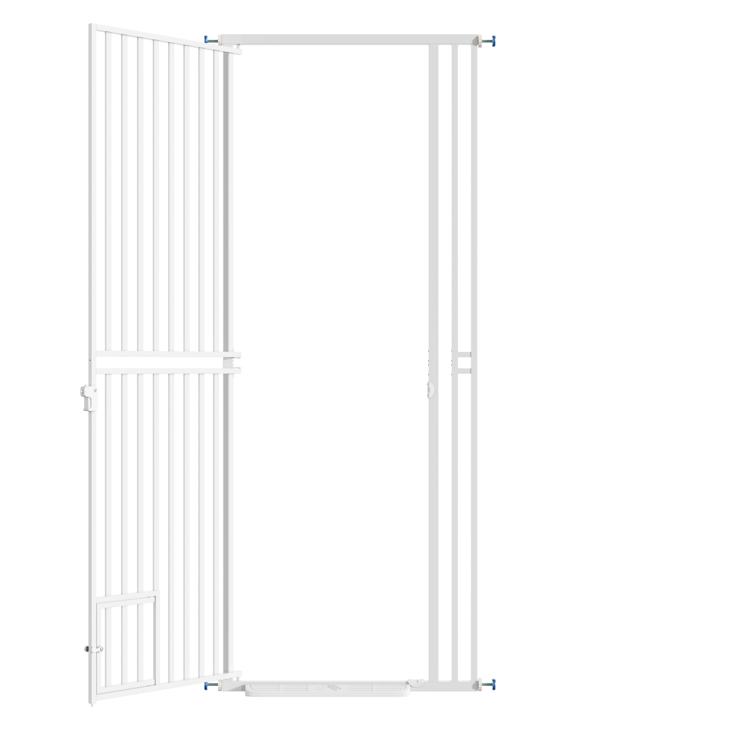 78" Extra Tall Pet Gate for Doorways,27.5"-37" Adjustable Wide，Jump Proof Barrier for Doorways Stairs Kitchen，No Drilling Auto-Close Gate for Doorways,Safe for Cat Dog