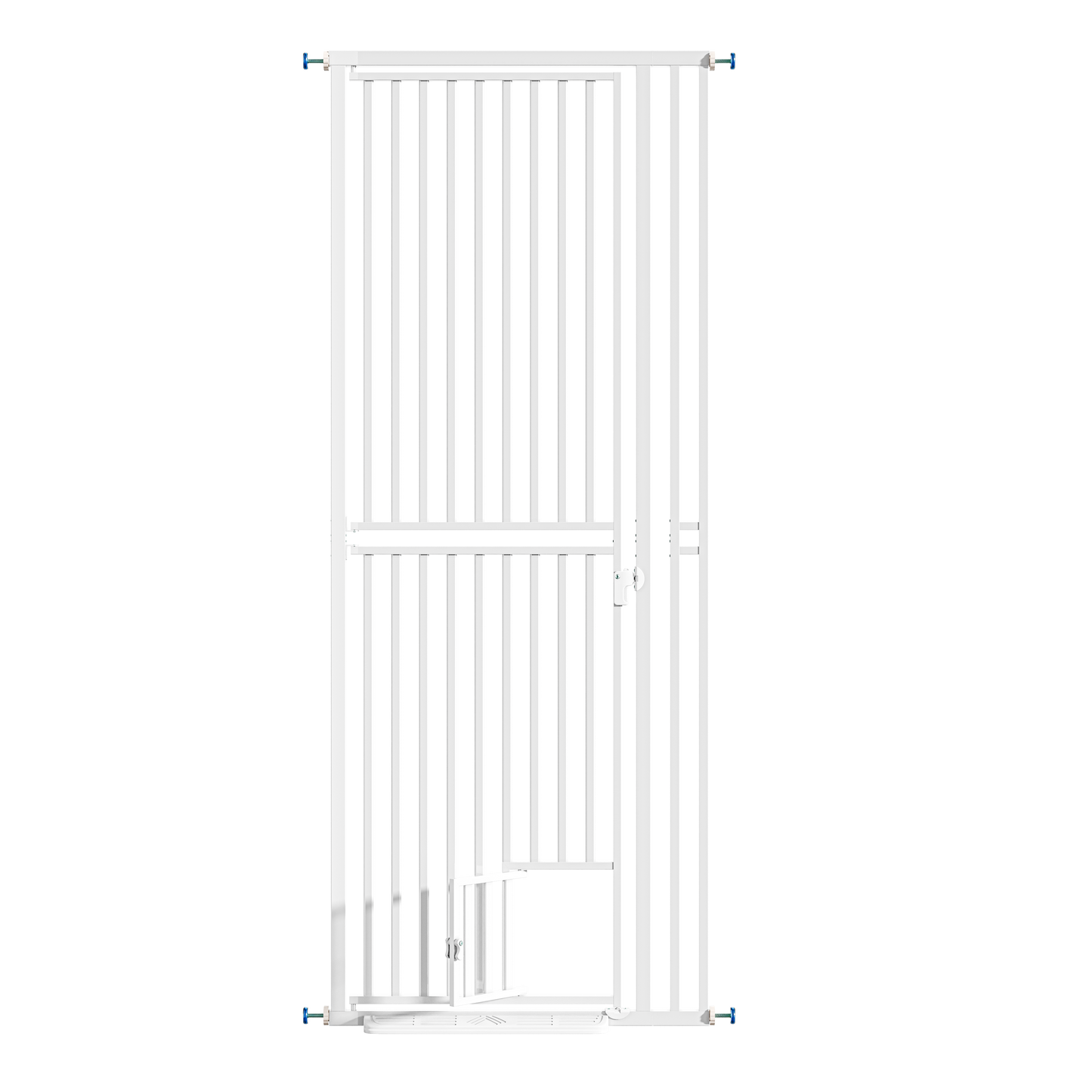 78" Extra Tall Pet Gate for Doorways,27.5"-37" Adjustable Wide，Jump Proof Barrier for Doorways Stairs Kitchen，No Drilling Auto-Close Gate for Doorways,Safe for Cat Dog