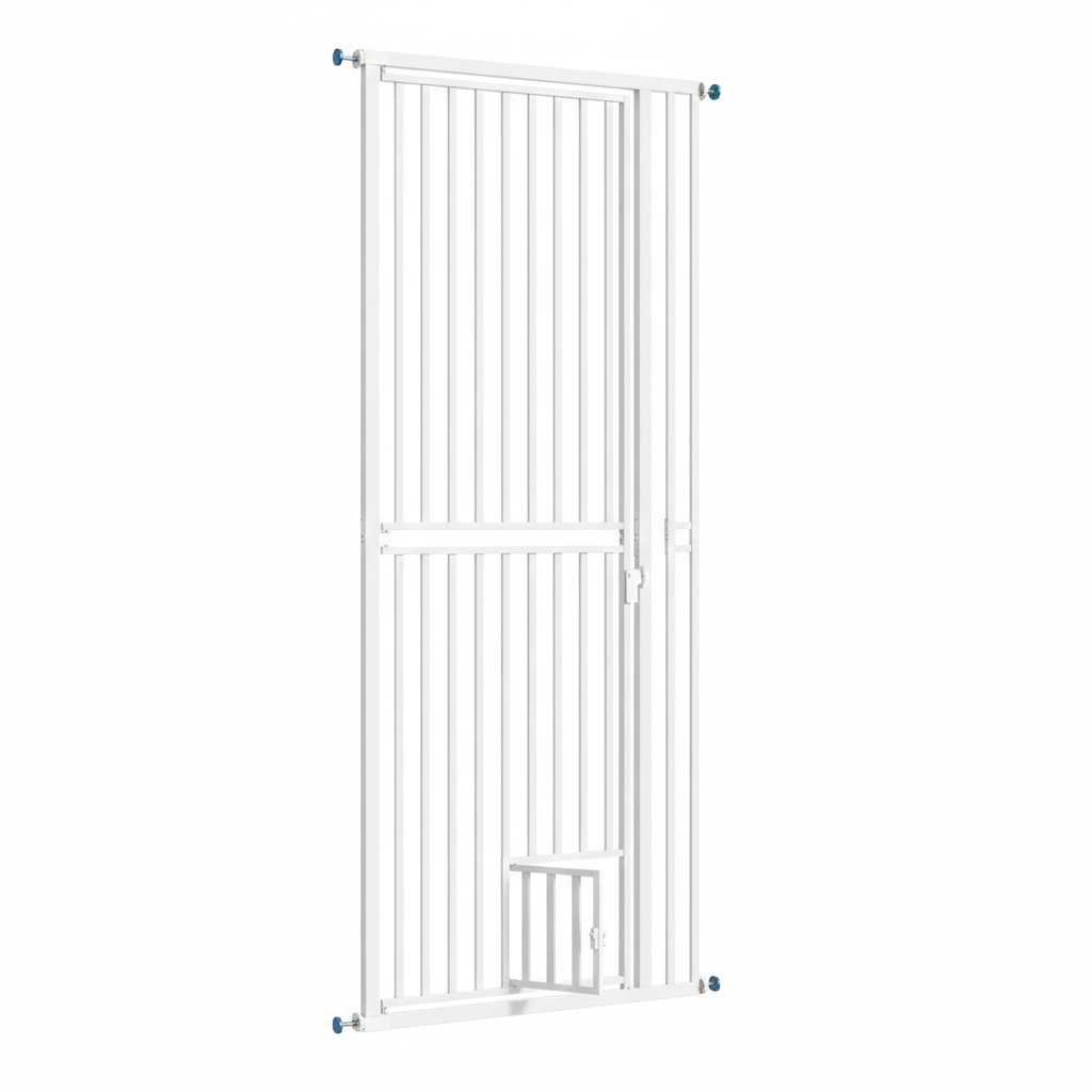 78" Extra Tall Pet Gate for Doorways,27.5"-37" Adjustable Wide，Jump Proof Barrier for Doorways Stairs Kitchen，No Drilling Auto-Close Gate for Doorways,Safe for Cat Dog